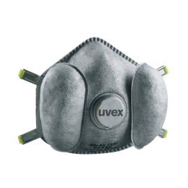 Uvex Atemschutz-Halbmaske silv-Air 7330 climatec,vorgeformt, FFP3 mit Ventil, 3 St./Pack