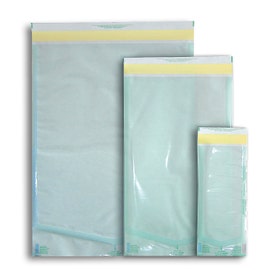 neoLab® Sterilisationsbeutel 130x254 mm ohne Falte, selbstklebend