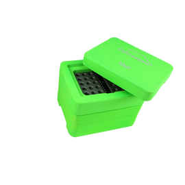 CellCamper® Midi Kühlbox inklusive Alublock für 30x1,5 ml Reaktionsgefäße und Kühleinheit Cool 0°-4°C