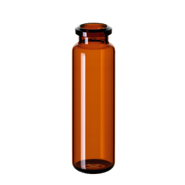 neochrom® ND20 Headspace Flaschen, 20 ml Braunglas, 75,5 x 23 mm, für PerkinElmer,Tekmar gerundeter Boden, 100 St./Pack