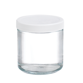 Wheaton® Glasdose mit Kappe, 500 ml, 12 Stk/Pack