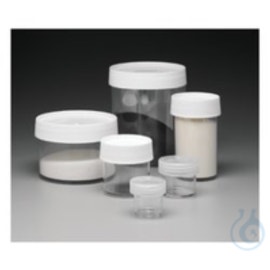 Nalgene® Geradwandige Weithalsbehälter aus Polycarbonat mit Verschluss