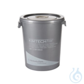 Kimberly-Clark® Kimtech™ Poliertücher inkl. Spendereimer, 1-lagig, 60x39cm, Viskose/Polyester, Weiß