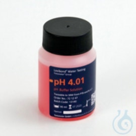 Lovibond® pH Puffer 4,00 (25°C) rot, rückführbar auf NIST