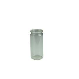 neoLab® Schnappdeckelgläser flacher Boden, Sodakalk-Glas, mit Deckel (PE), 20 ml, 70 x 25 mm