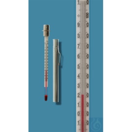 Amarell® Ersatz-Taschenthermometer, Einschlussform, -10+100:1°C, Kapillare prismatisch