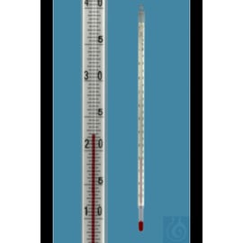 Amarell® Laborthermometer, DIN 12775, Einschlussform, 0+50:0,1°C, Kapillare prismatisch