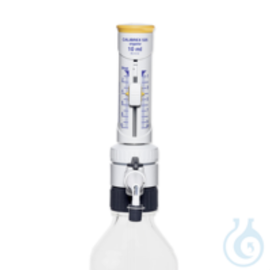 Socorex® Calibrex™ organo 525 Flaschenaufsatzdispenser, mit Glaskolben, 1-10 ml