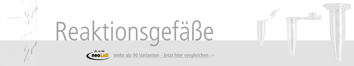 neoLab - Reaktionsgefäße
