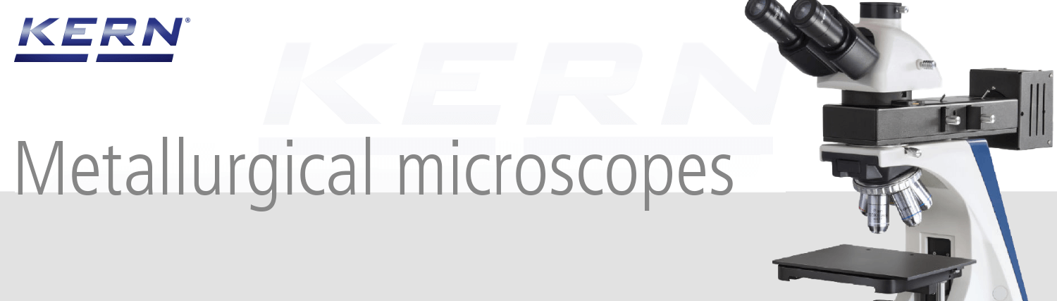 Metallurgische Mikroskope Banner
