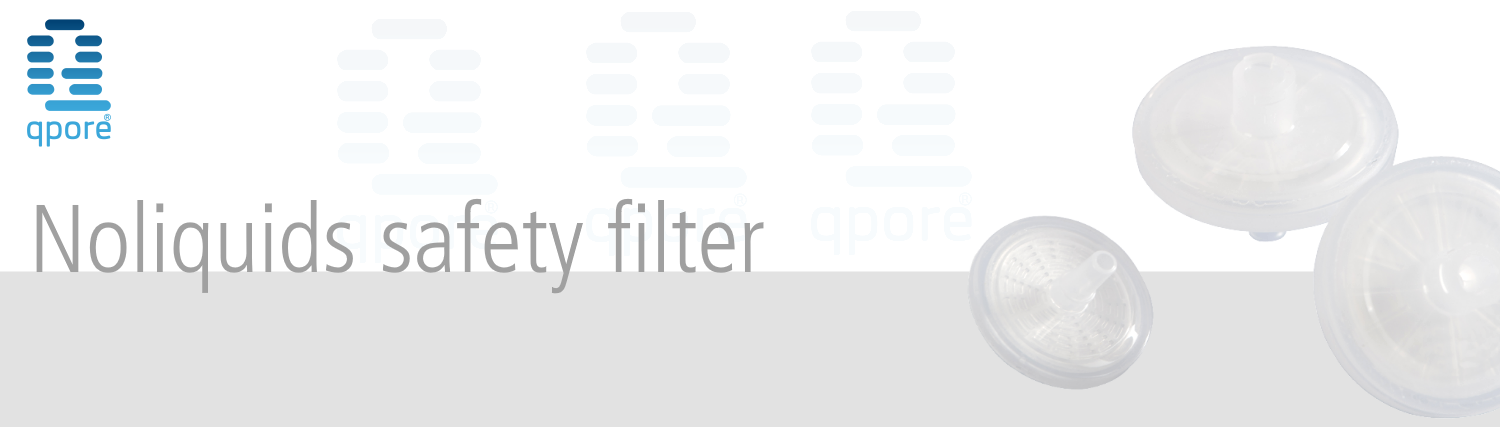 qpore® - safety filter
