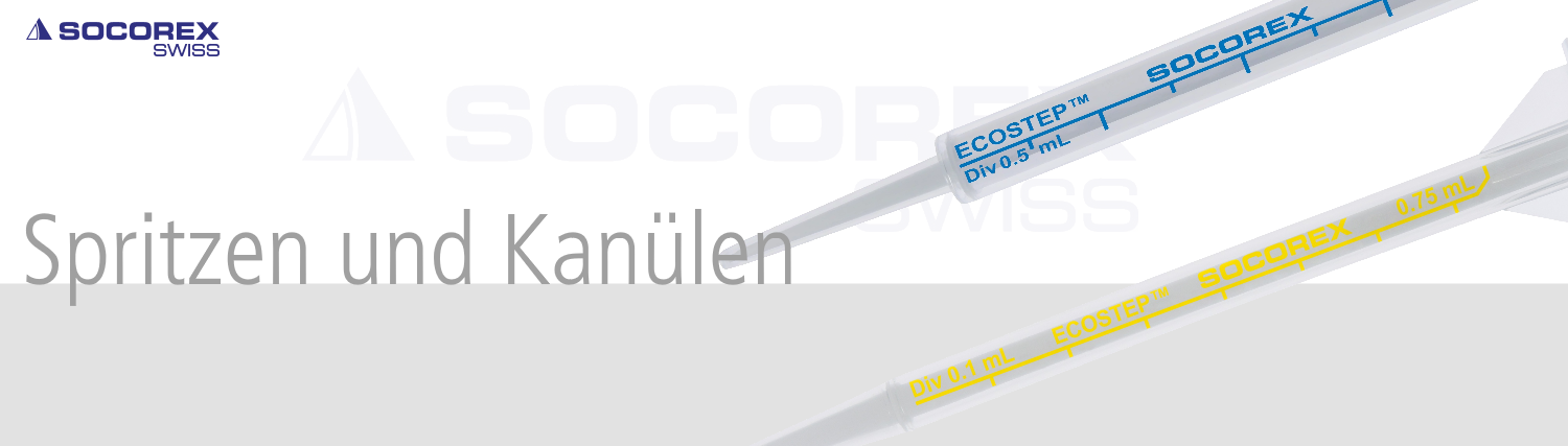 Socorex Pipettenspitzen