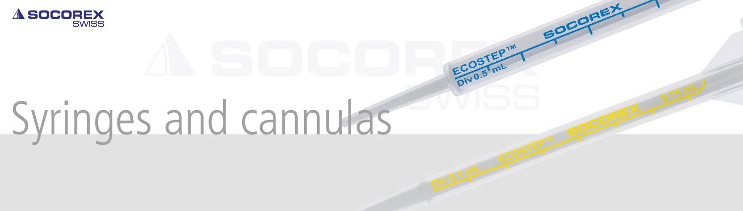 Socorex Pipettenspitzen