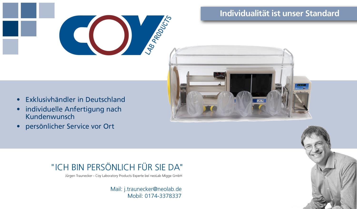 CoyLab - Der Spezialist für anarobe Werkzelte