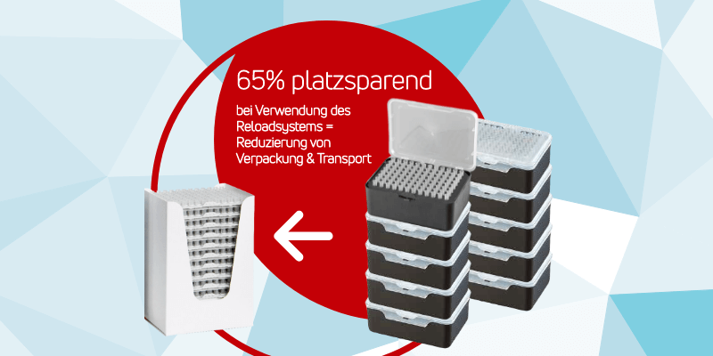 Moonlab - platzsparendes System für Pipettenspitzen